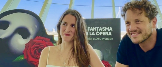 TV: Ana San Martín y Daniel Diges nos desvelan los secretos de la gira de EL FANTASMA DE LA ÓPERA